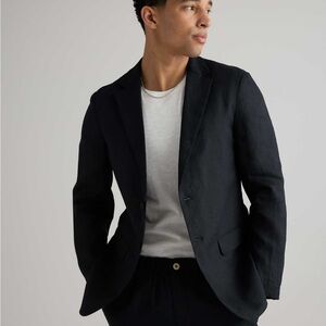 Quince 100% Linen Blazer Men’s Size Large – NWT Lightweight Casual Jacket